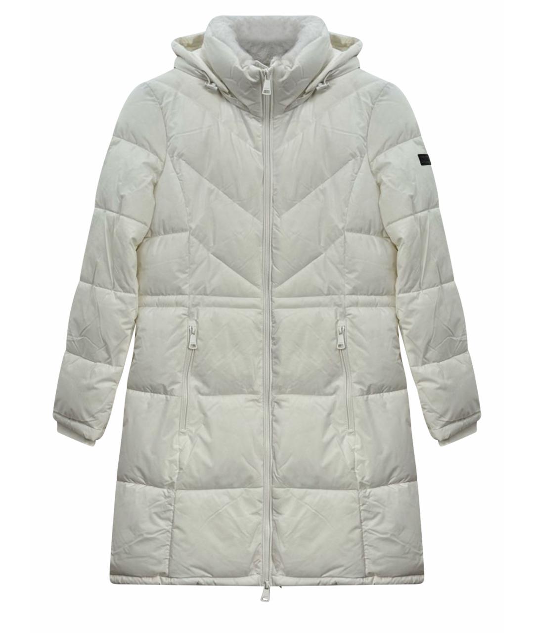 DKNY Белая полиэстеровая куртка, фото 1