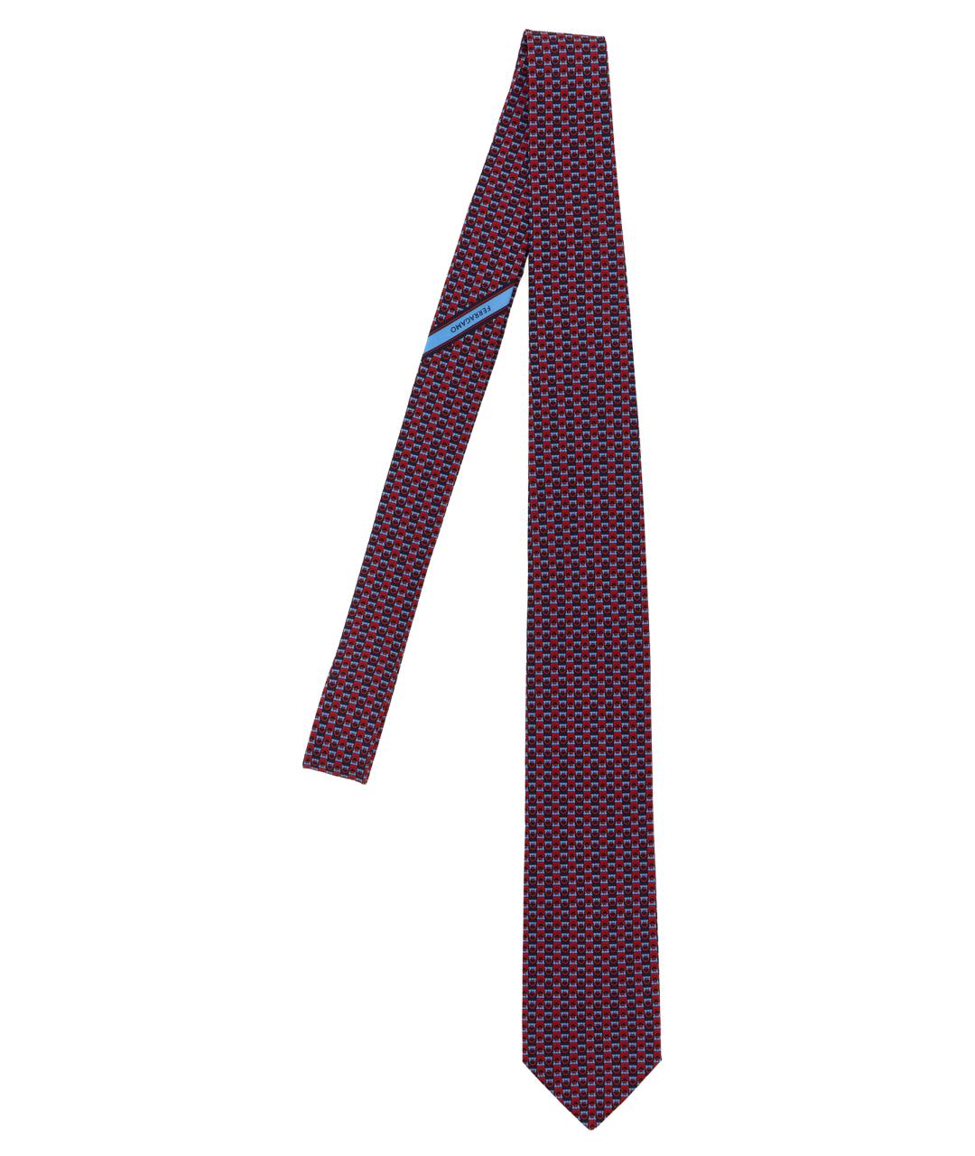 FERRAGAMO Мульти шелковый галстук, фото 1