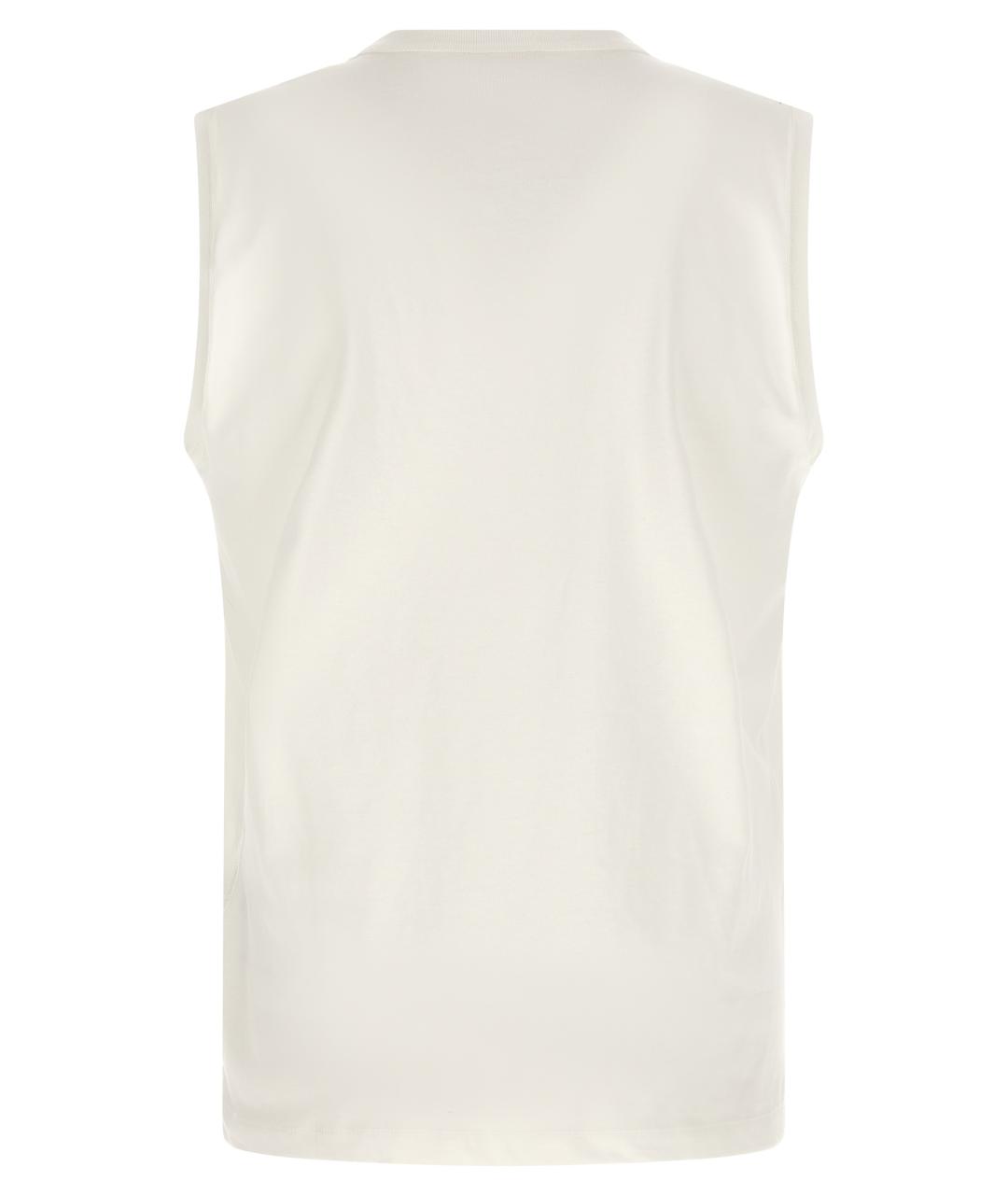 DIESEL Белая хлопковая майка, фото 2