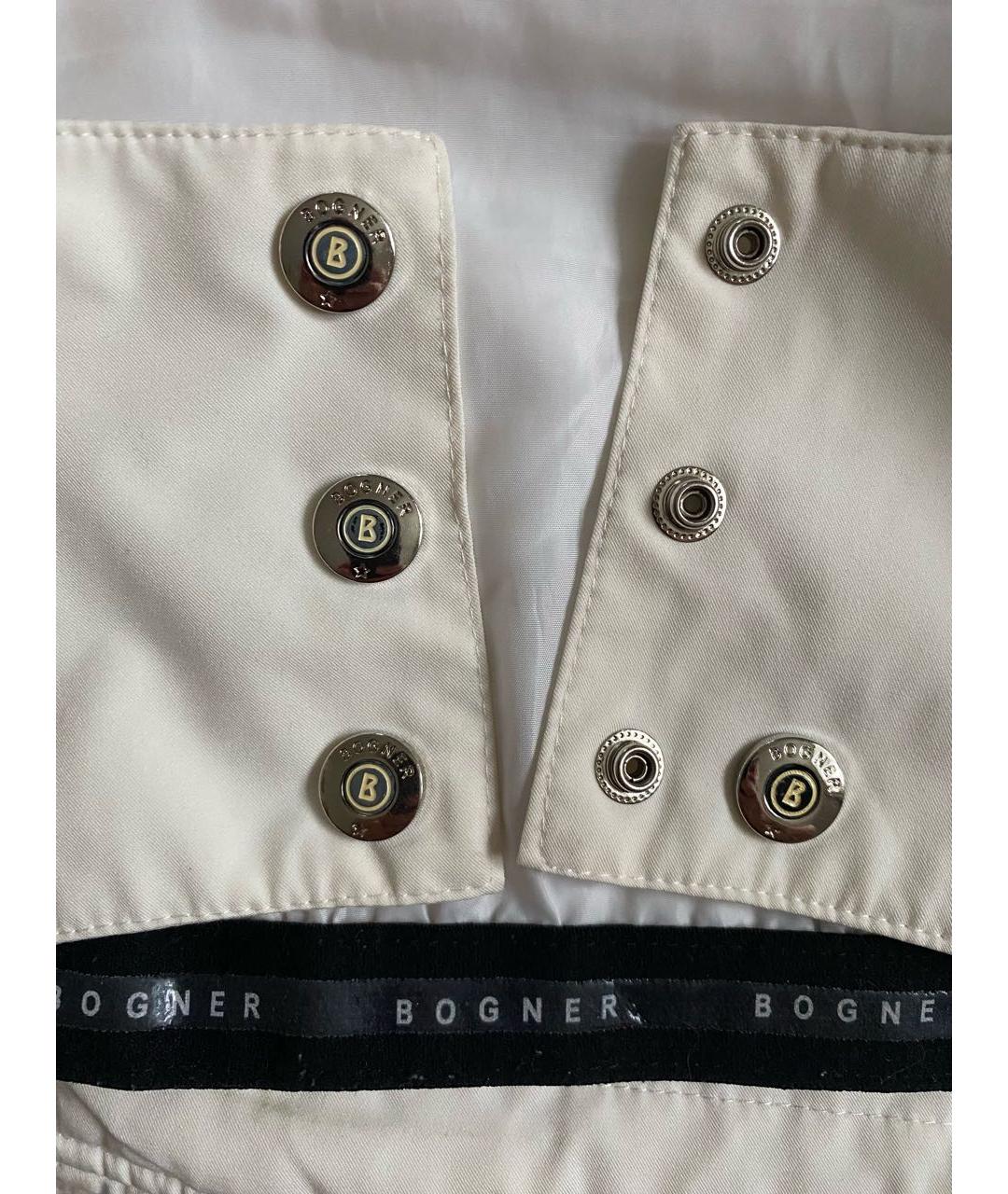 BOGNER Белая синтетическая куртка, фото 5