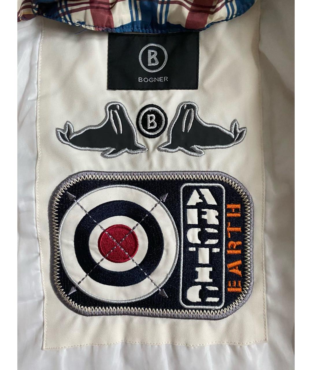 BOGNER Белая синтетическая куртка, фото 3