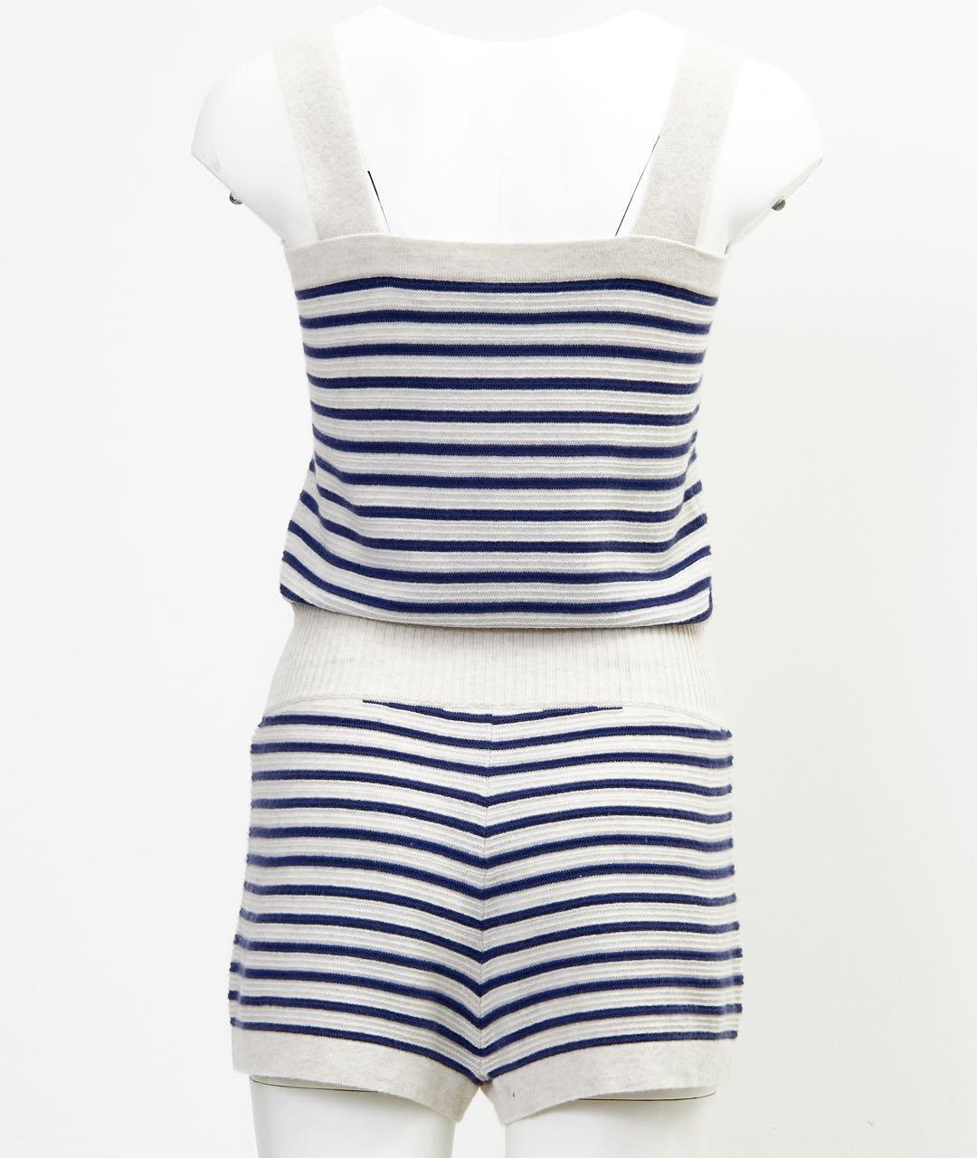 CHANEL Белый кашемировый комбинезон, фото 2