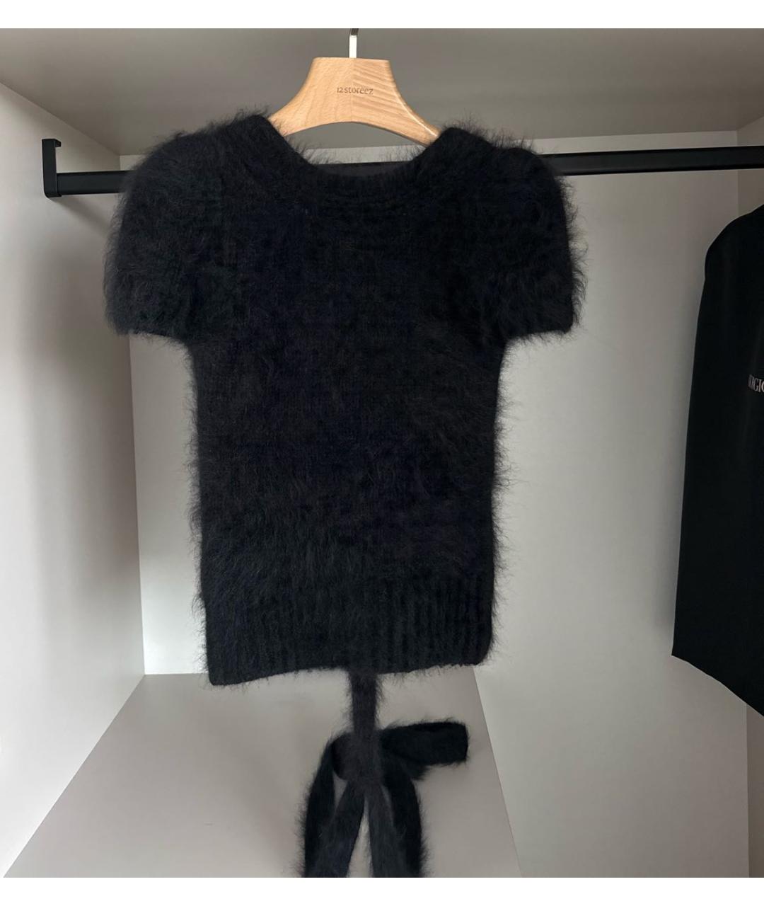 DSQUARED2 Черный шерстяной джемпер / свитер, фото 5