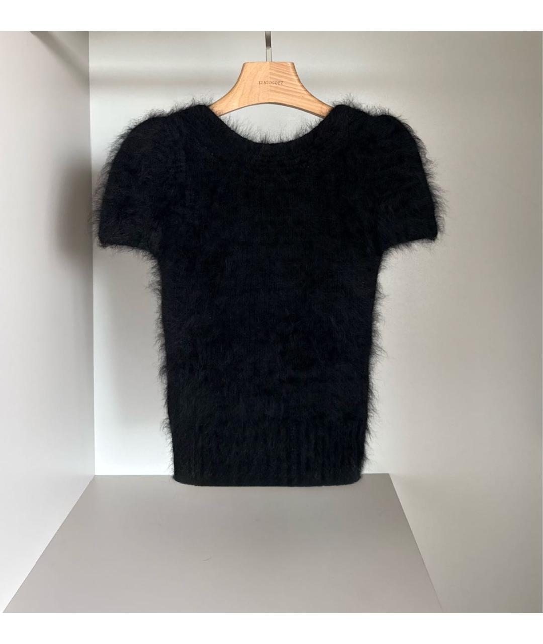 DSQUARED2 Черный шерстяной джемпер / свитер, фото 7