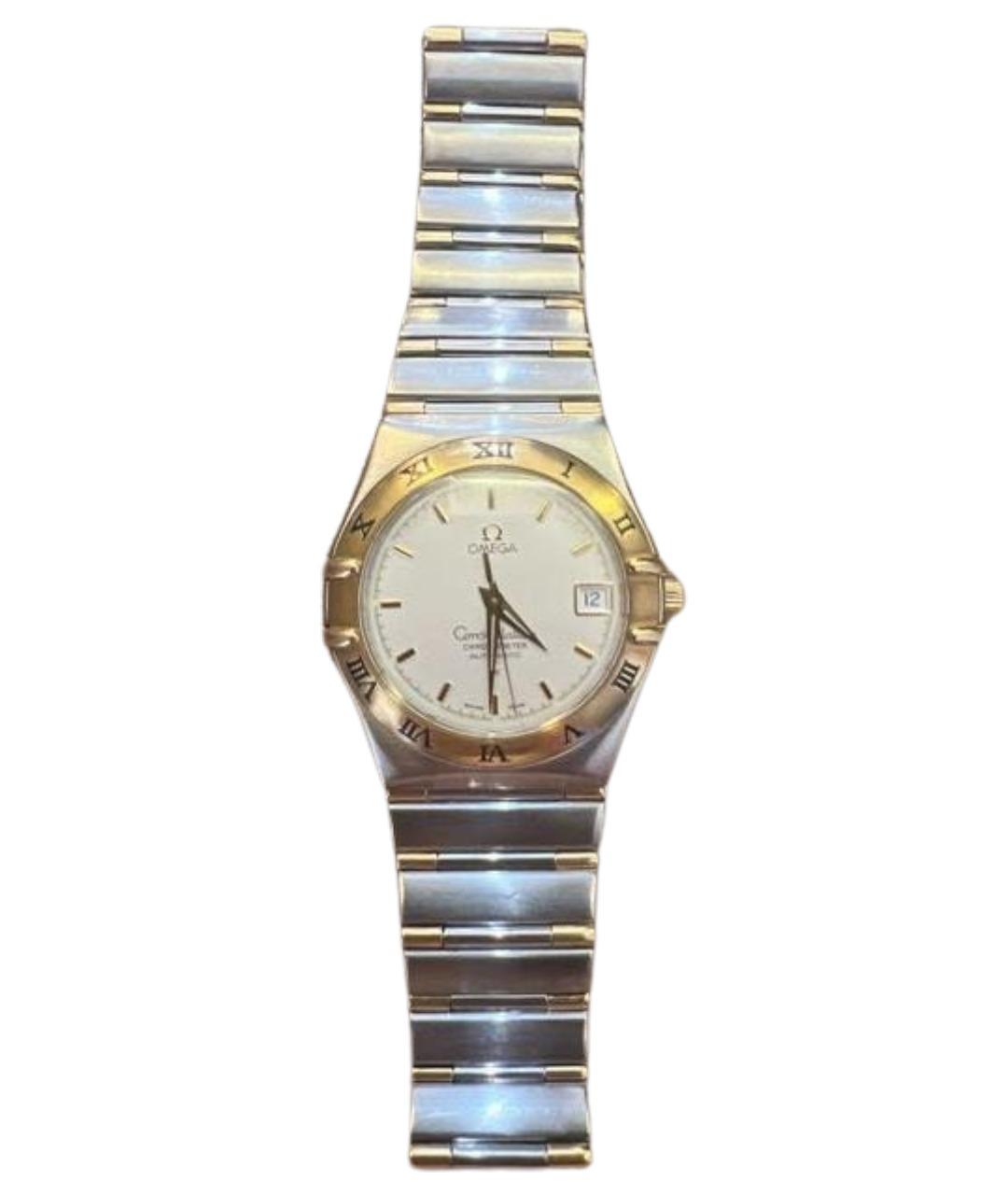 OMEGA Желтые металлические часы, фото 1