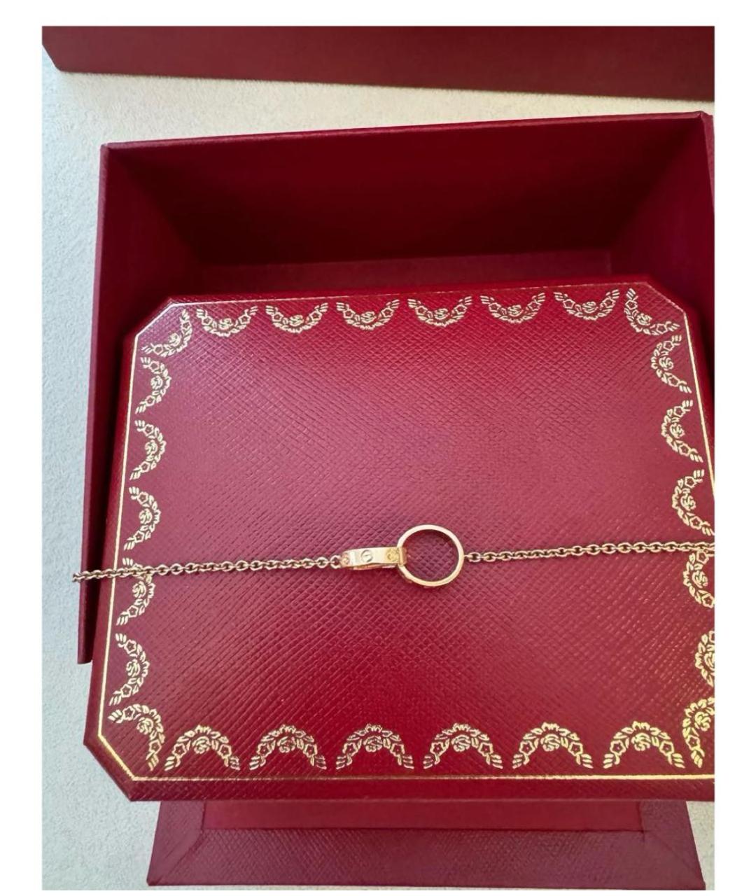 CARTIER Золотой браслет из розового золота, фото 3