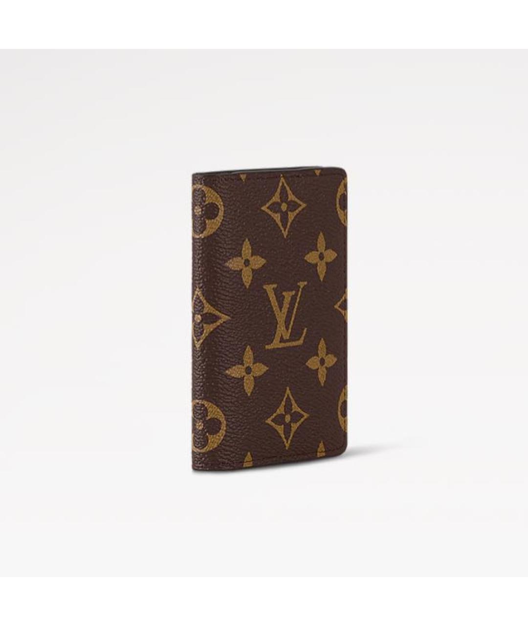 LOUIS VUITTON Коричневый кошелек, фото 2