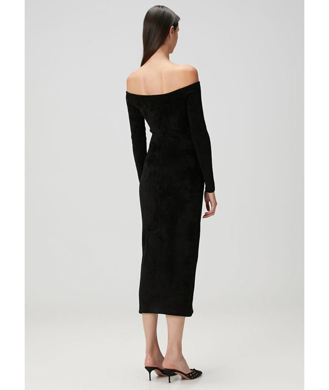 SELF-PORTRAIT Черное коктейльное платье, фото 9