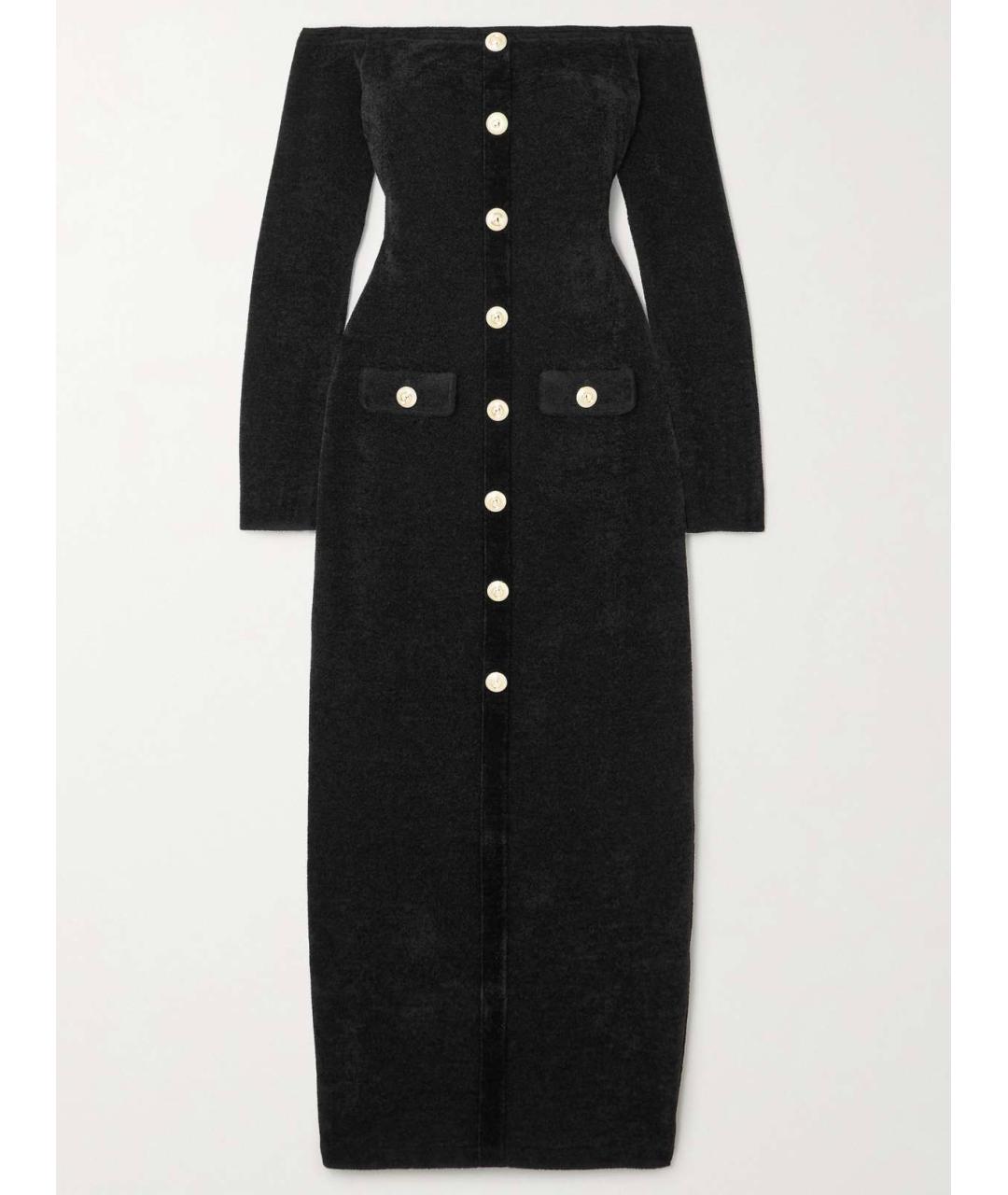 SELF-PORTRAIT Черное коктейльное платье, фото 10