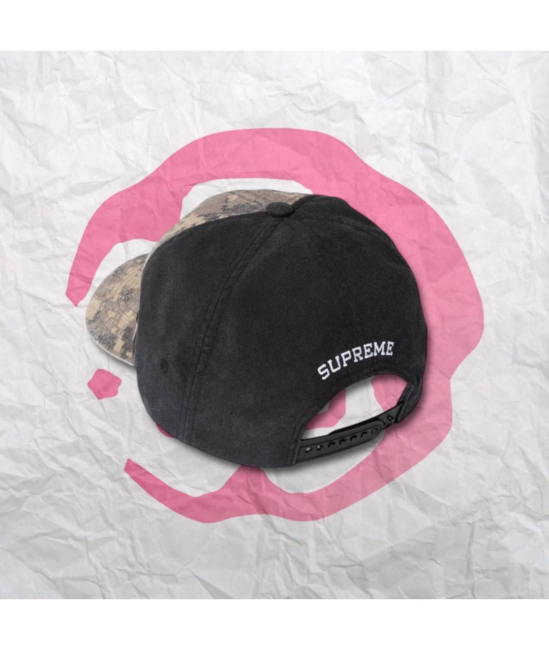 SUPREME Коричневая кепка/бейсболка, фото 2