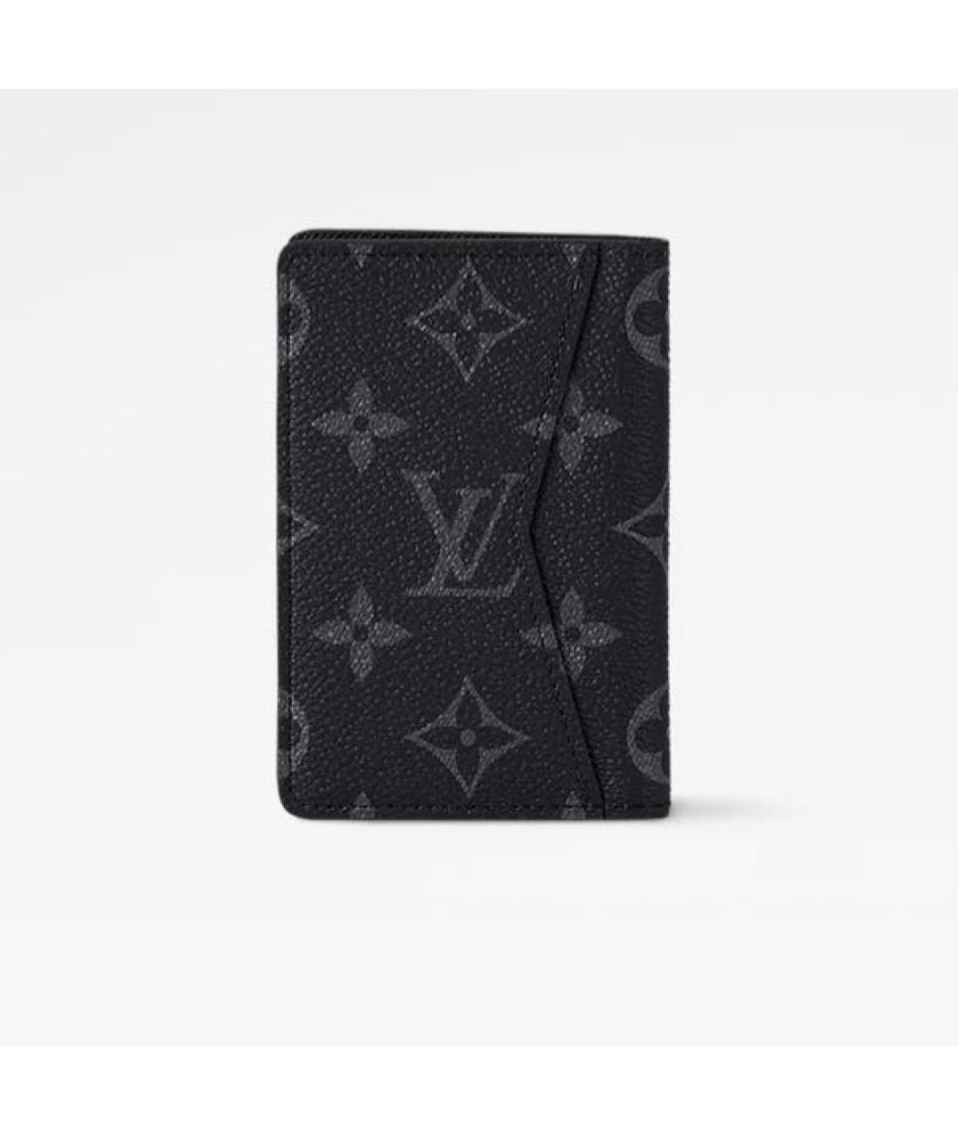 LOUIS VUITTON Черный кошелек, фото 5