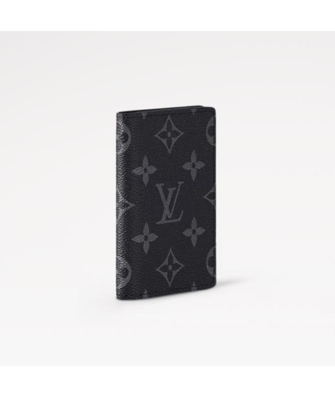 LOUIS VUITTON Черный кошелек, фото 2