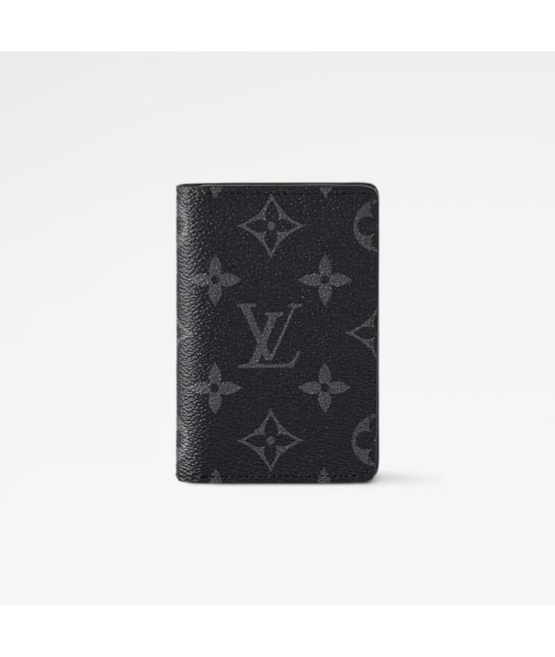 LOUIS VUITTON Черный кошелек, фото 6
