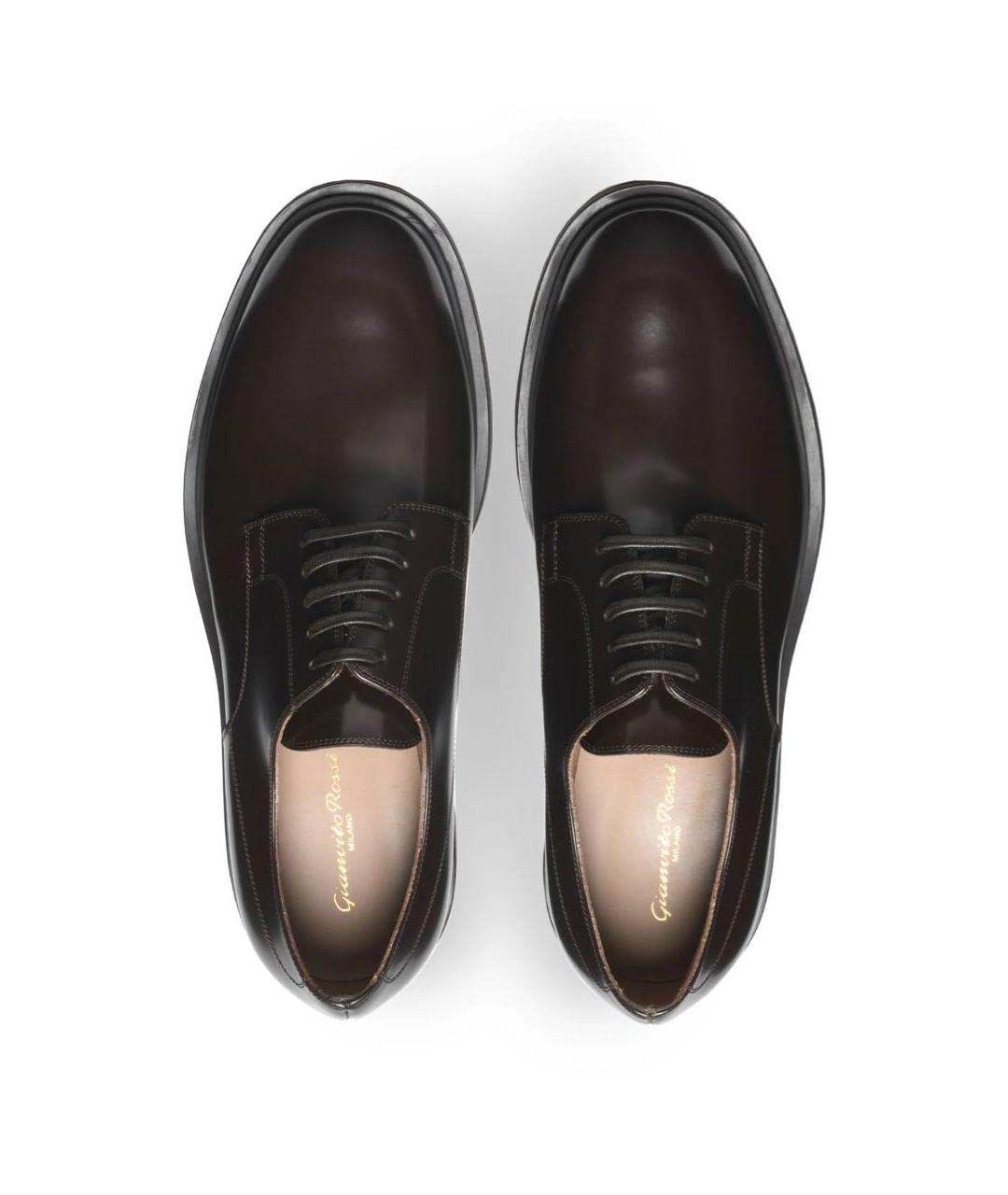 GIANVITO ROSSI Черные кожаные туфли, фото 3