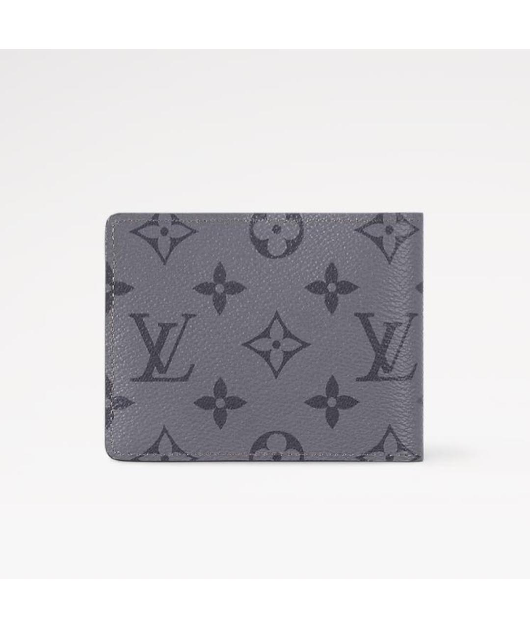 LOUIS VUITTON Серый кошелек, фото 6