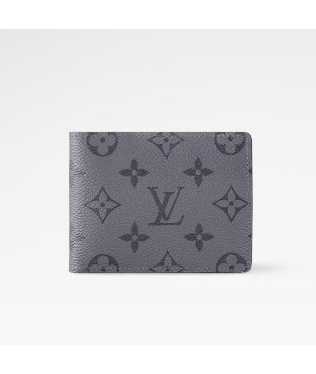 LOUIS VUITTON Серый кошелек, фото 7