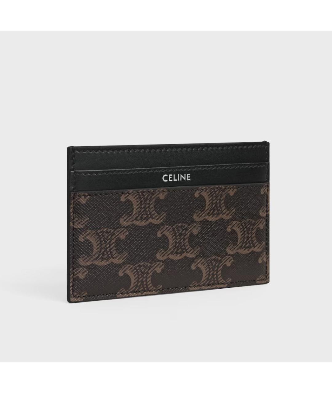CELINE Черный кардхолдер, фото 2