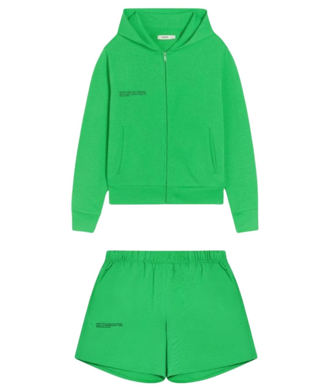 THE PANGAIA Салатовый хлопковый костюм с брюками, фото 1