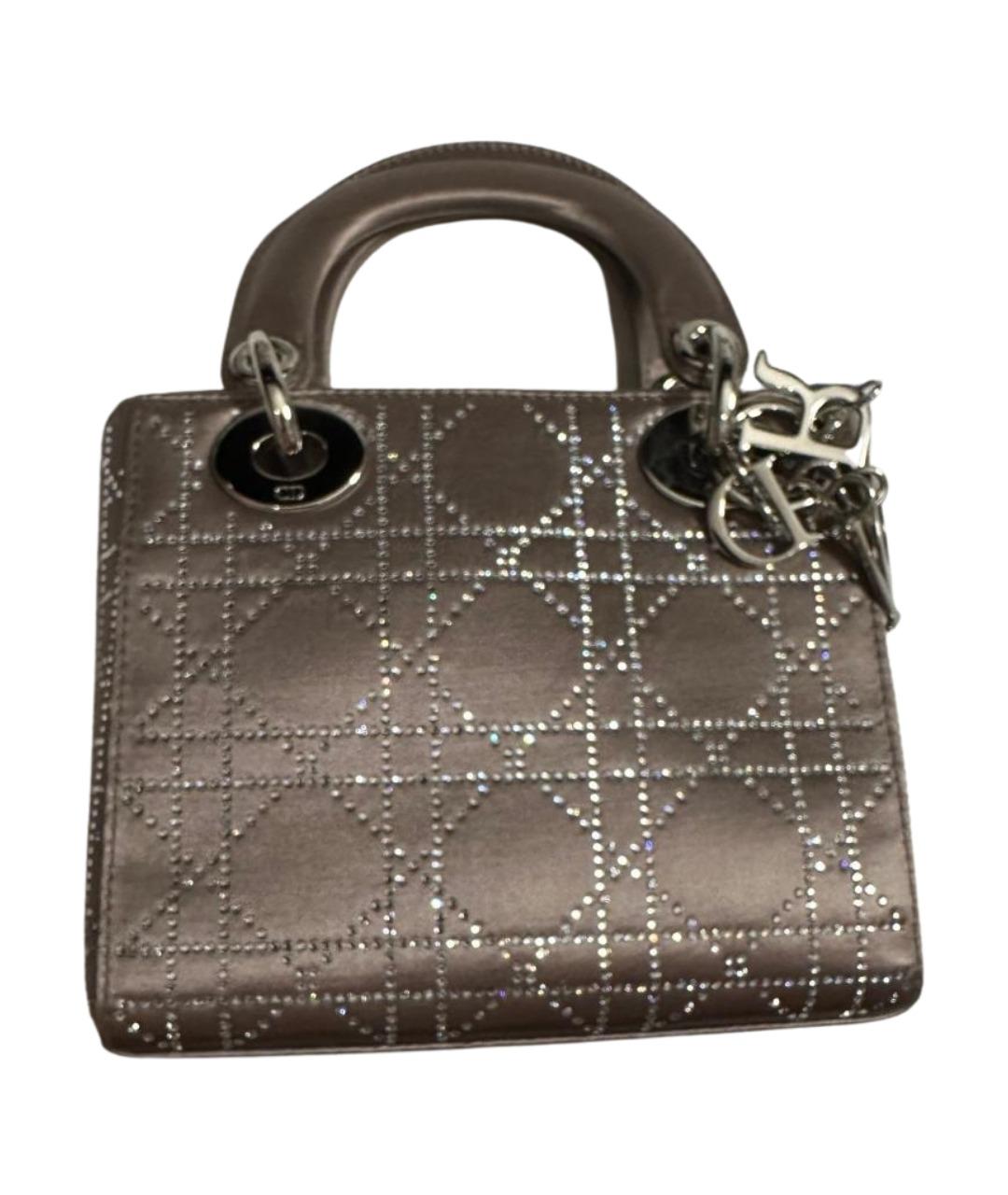 CHRISTIAN DIOR Тканевая сумка с короткими ручками, фото 1