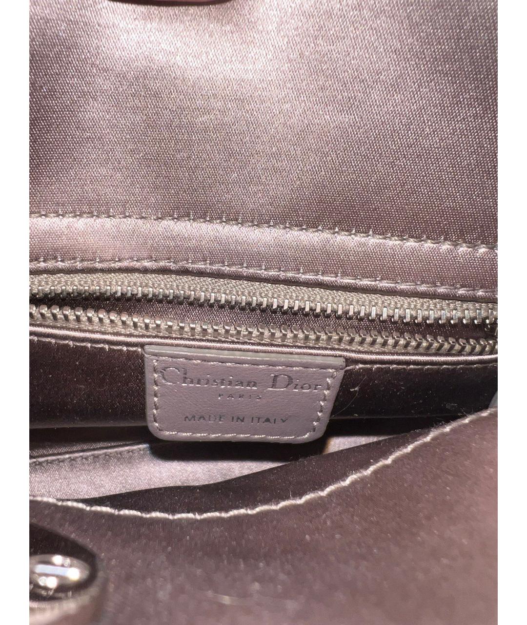 CHRISTIAN DIOR Тканевая сумка с короткими ручками, фото 3
