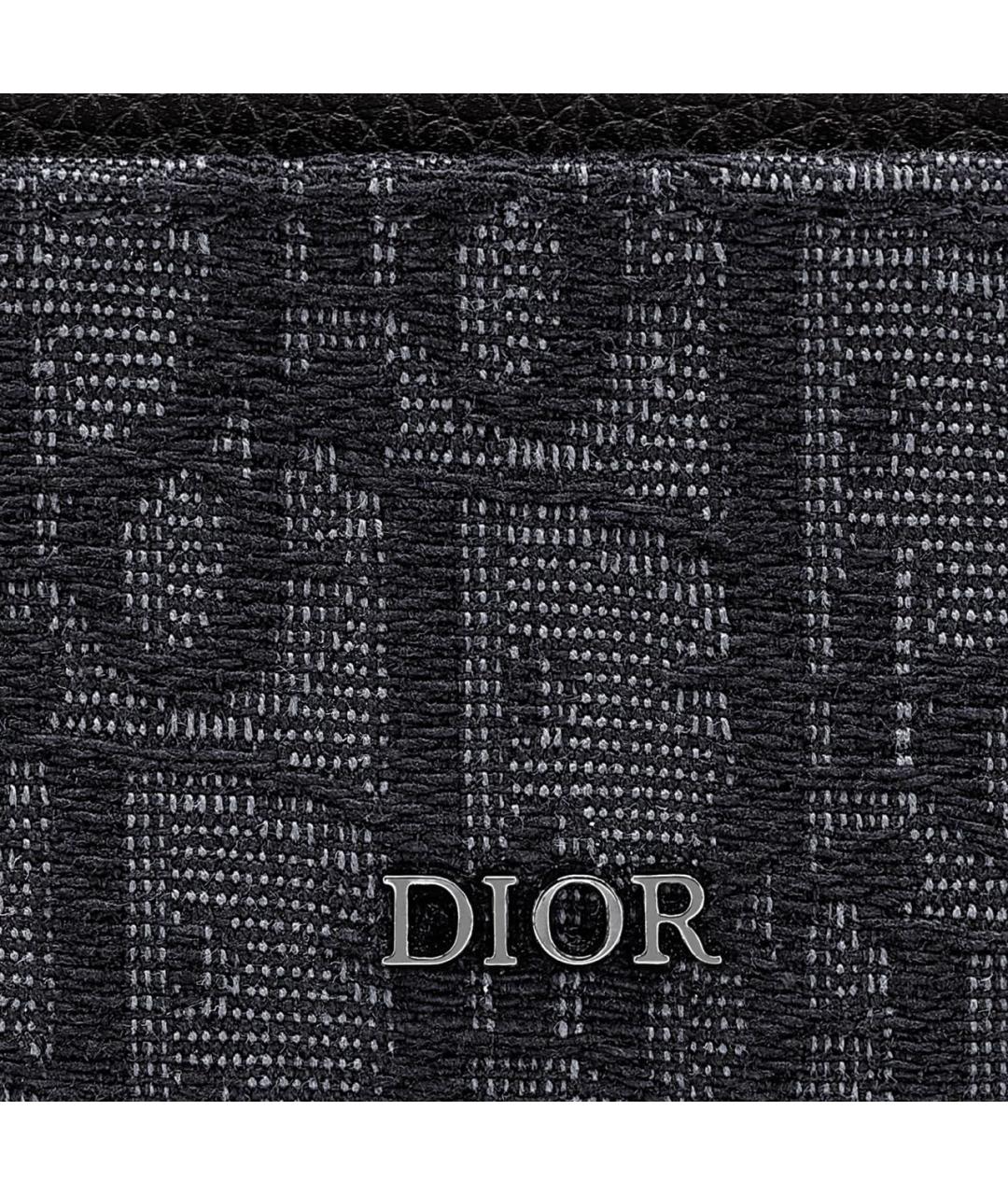 CHRISTIAN DIOR Черный кардхолдер, фото 3