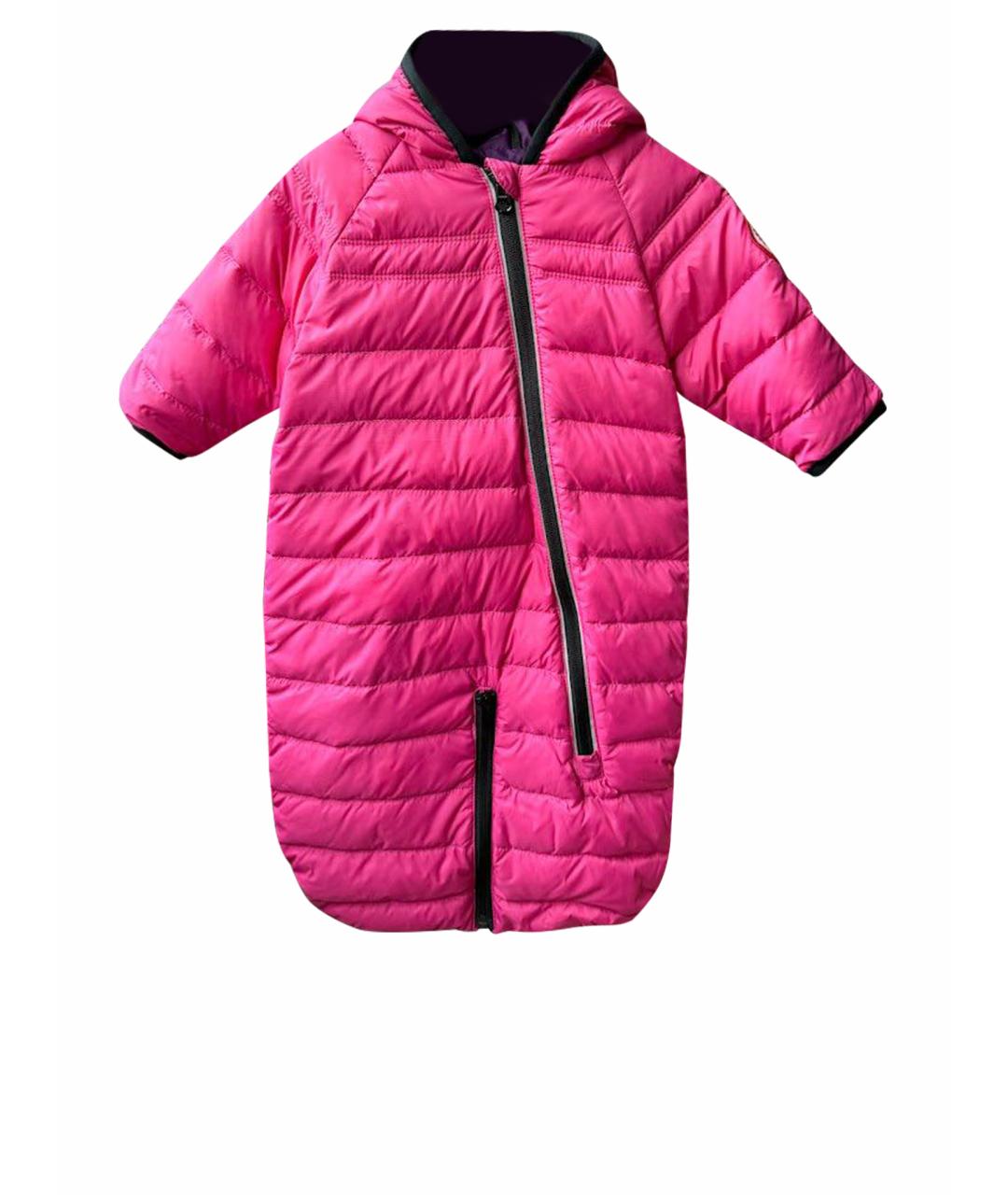 CANADA GOOSE Розовый комбинезон, фото 1