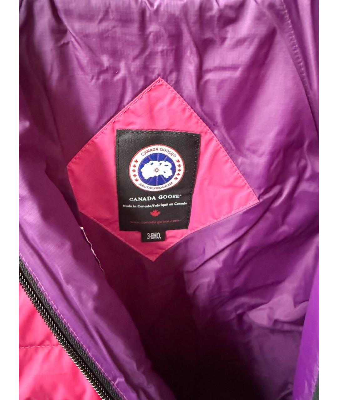 CANADA GOOSE Розовый комбинезон, фото 4