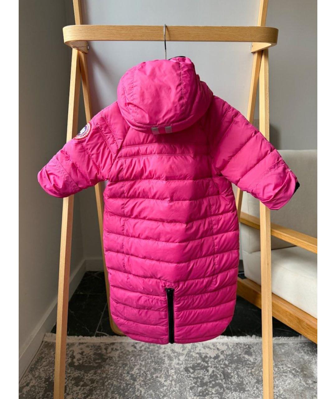 CANADA GOOSE Розовый комбинезон, фото 2