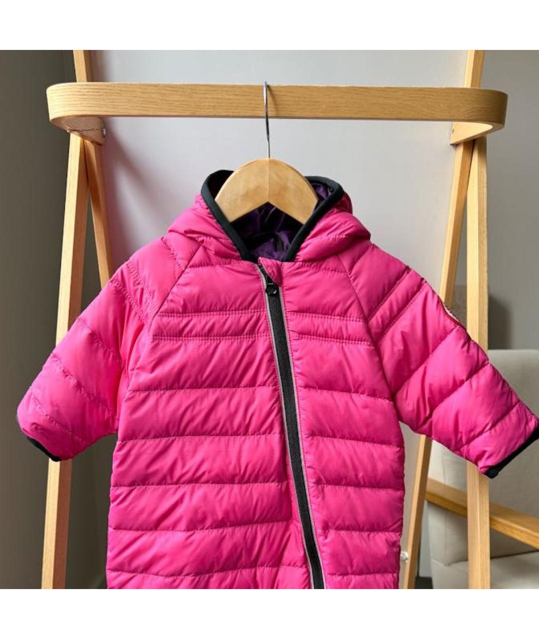 CANADA GOOSE Розовый комбинезон, фото 3