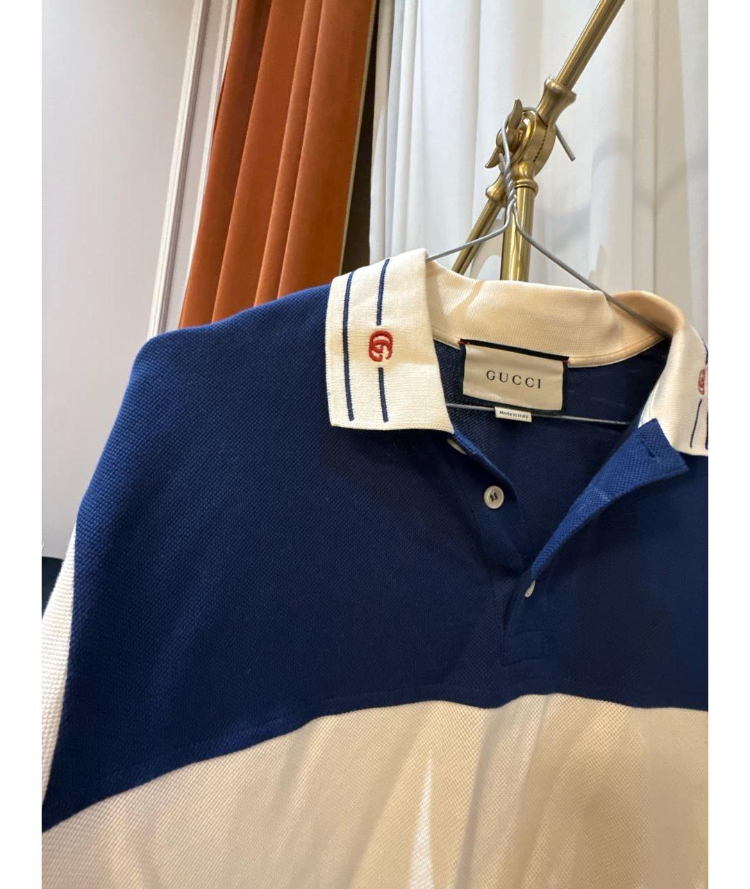 GUCCI Бежевая хлопковая футболка, фото 4