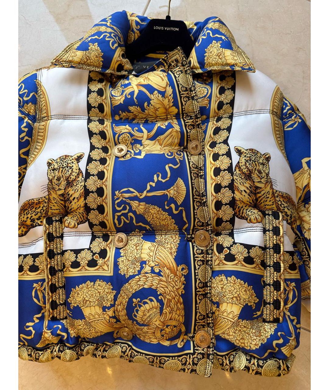 VERSACE Мульти ацетатный пуховик, фото 2