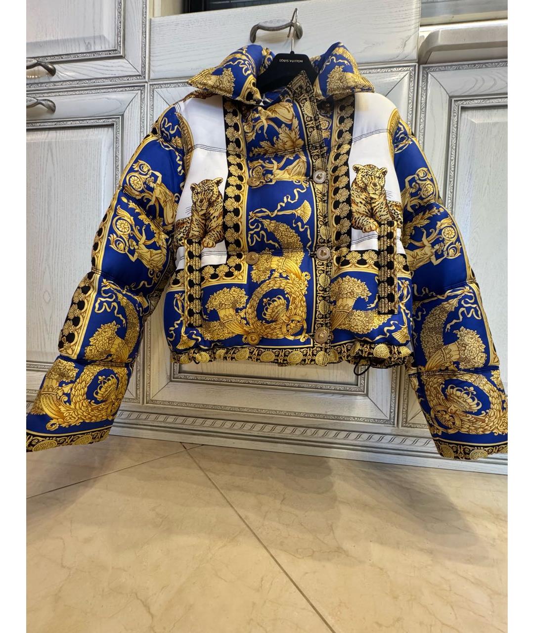 VERSACE Мульти ацетатный пуховик, фото 8