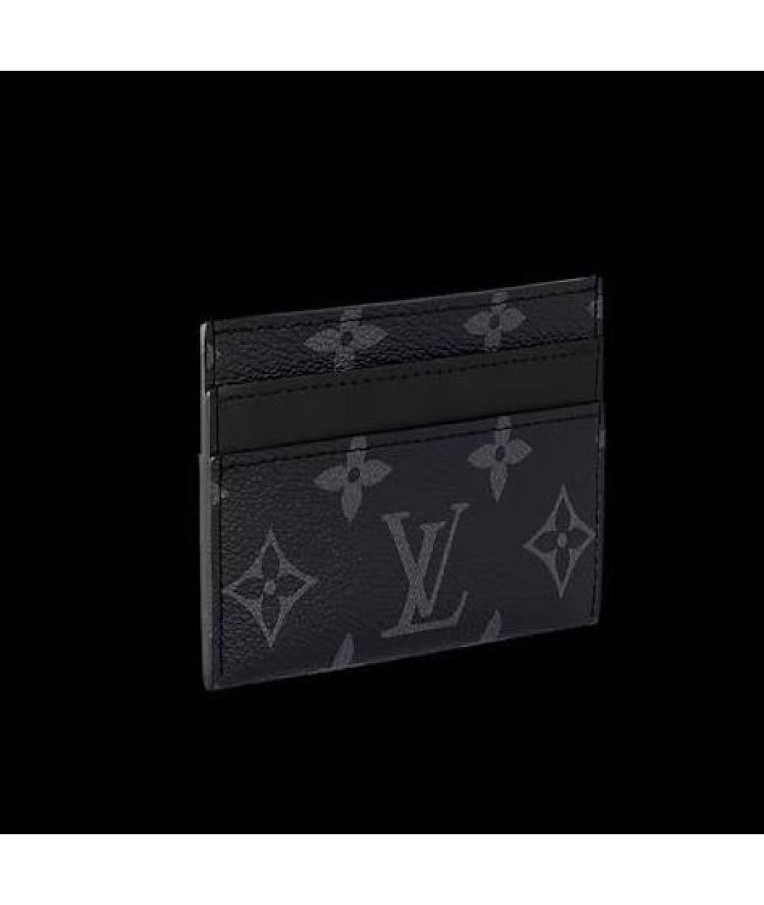 LOUIS VUITTON Черный кардхолдер, фото 3
