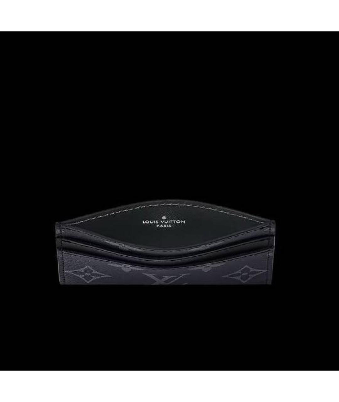 LOUIS VUITTON Черный кардхолдер, фото 4