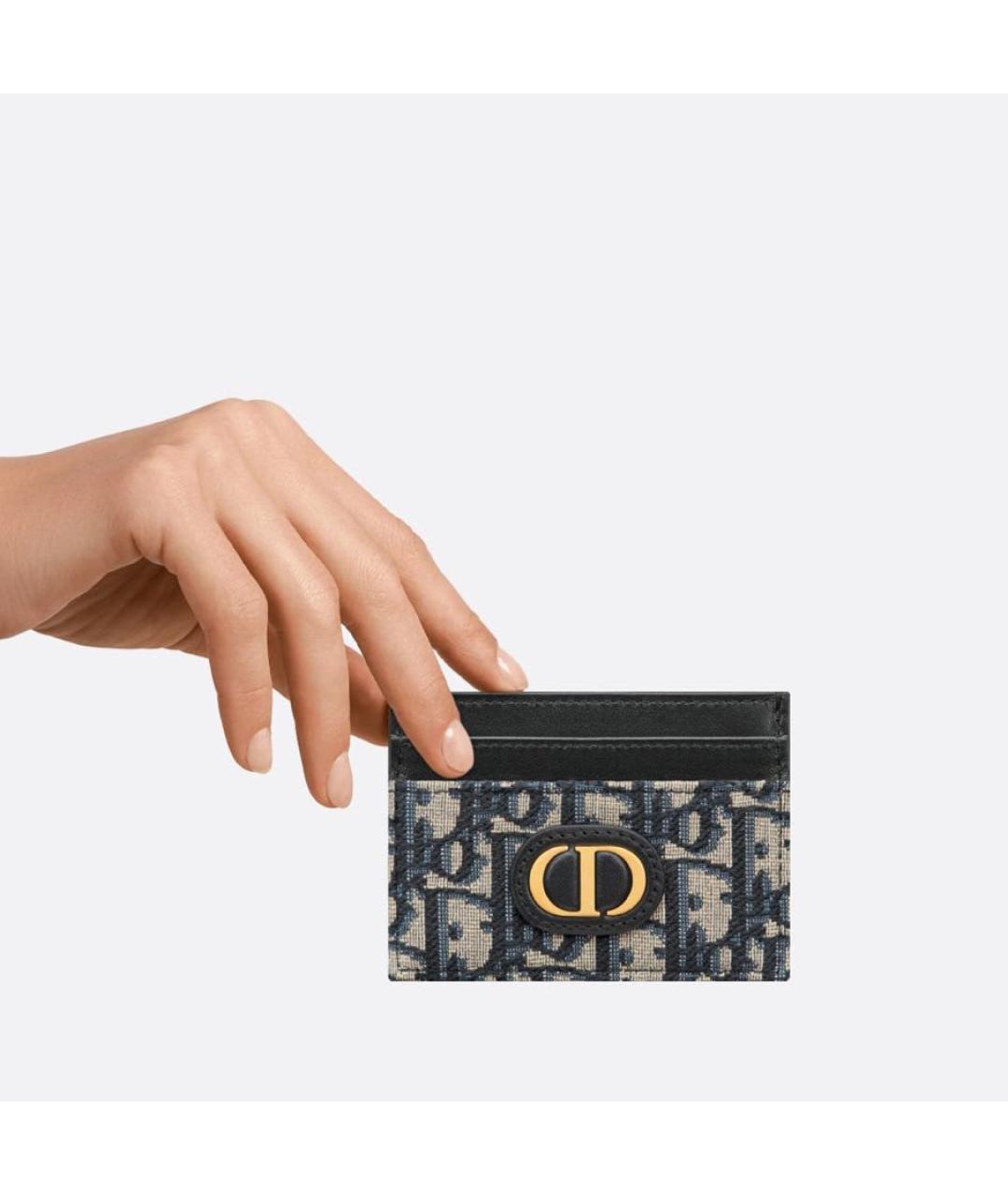 CHRISTIAN DIOR Темно-синий кардхолдер, фото 5