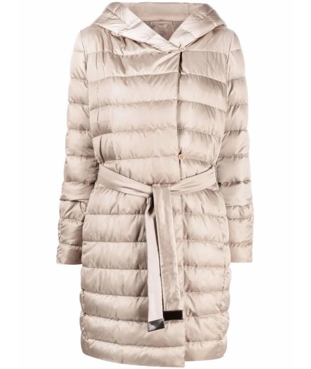 'S MAX MARA Бежевая полиамидовая куртка, фото 1