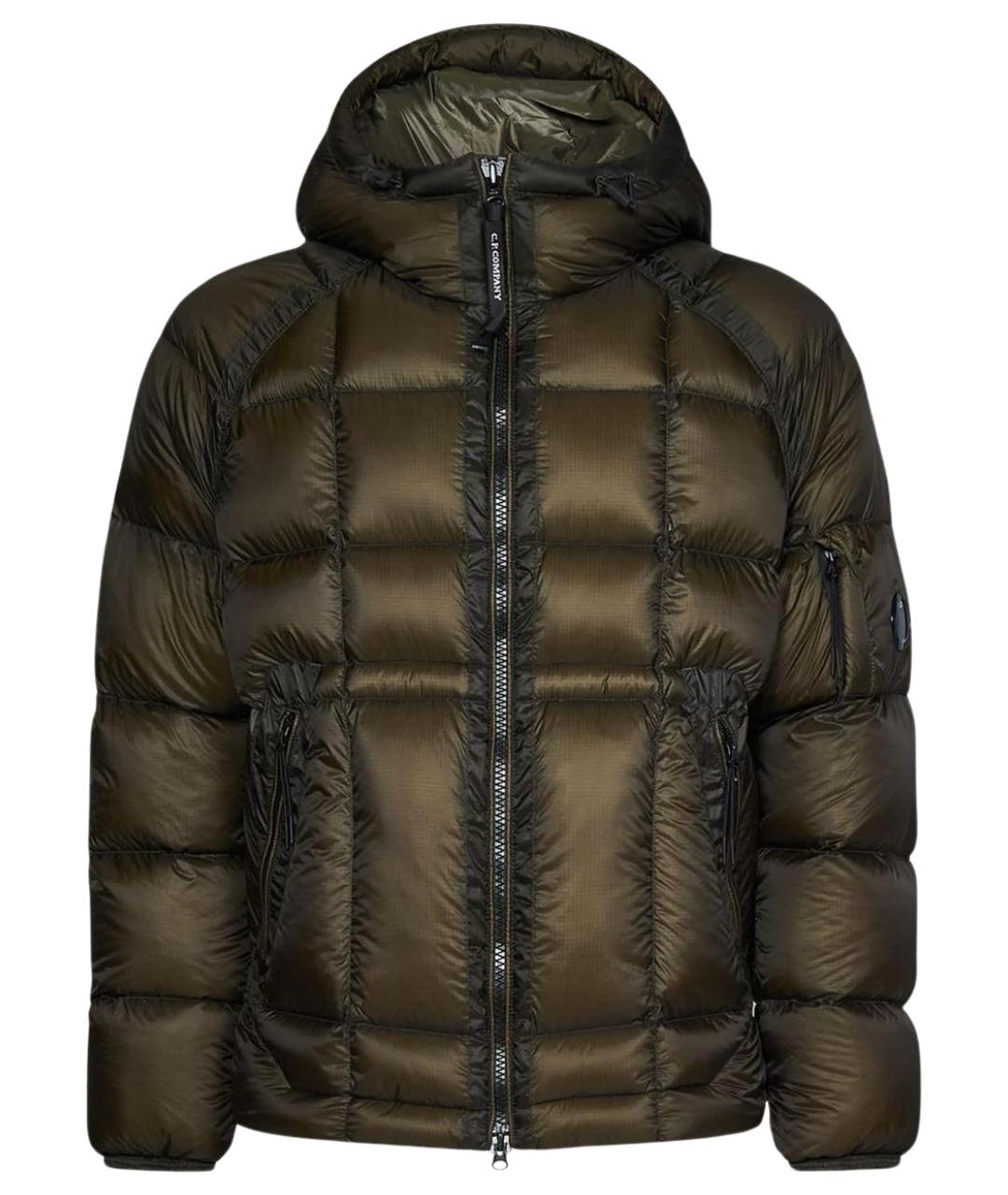 CP COMPANY Хаки полиэстеровый пуховик, фото 1