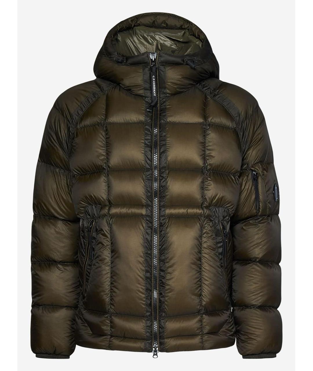 CP COMPANY Хаки полиэстеровый пуховик, фото 6