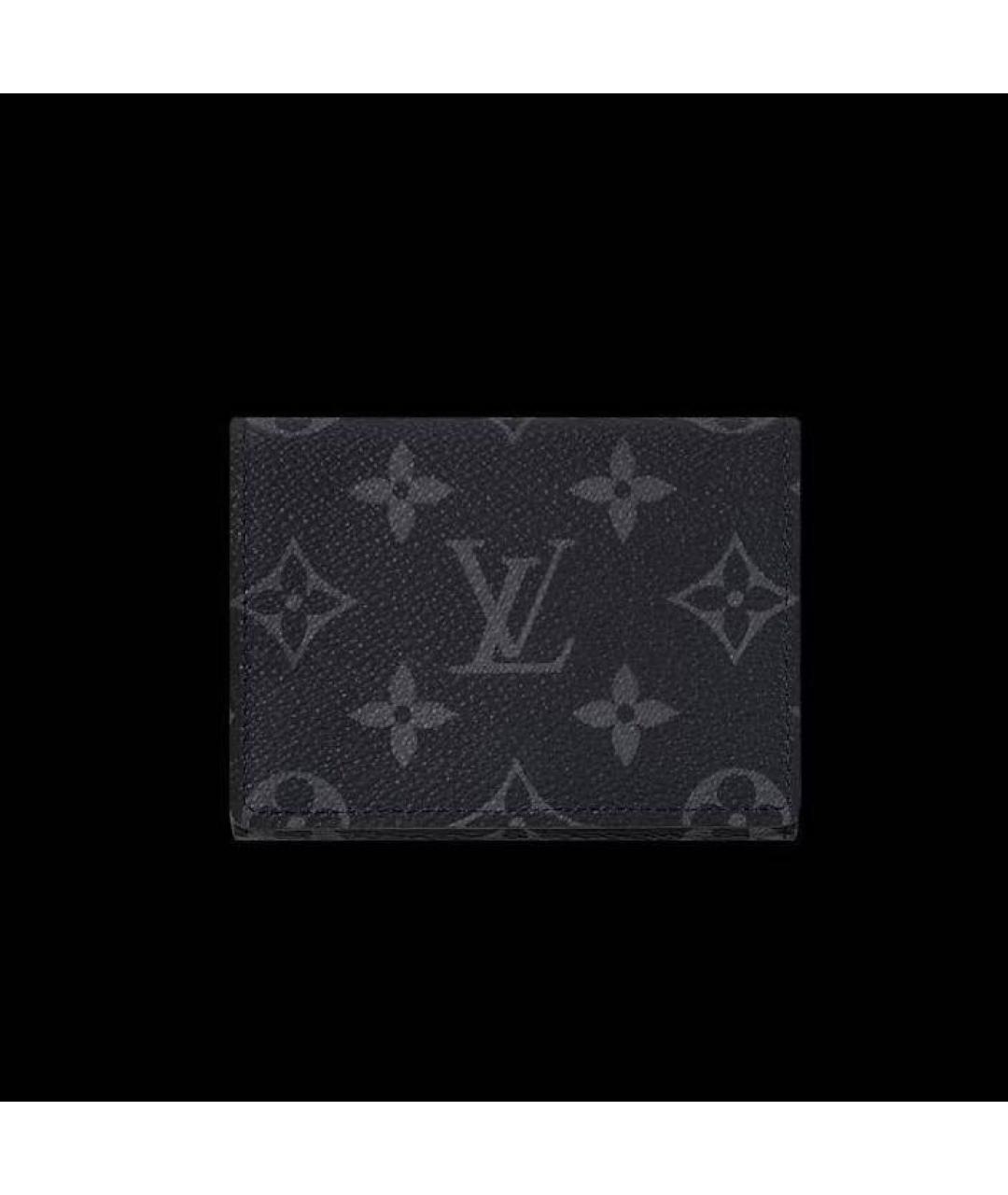LOUIS VUITTON Черный кардхолдер, фото 4
