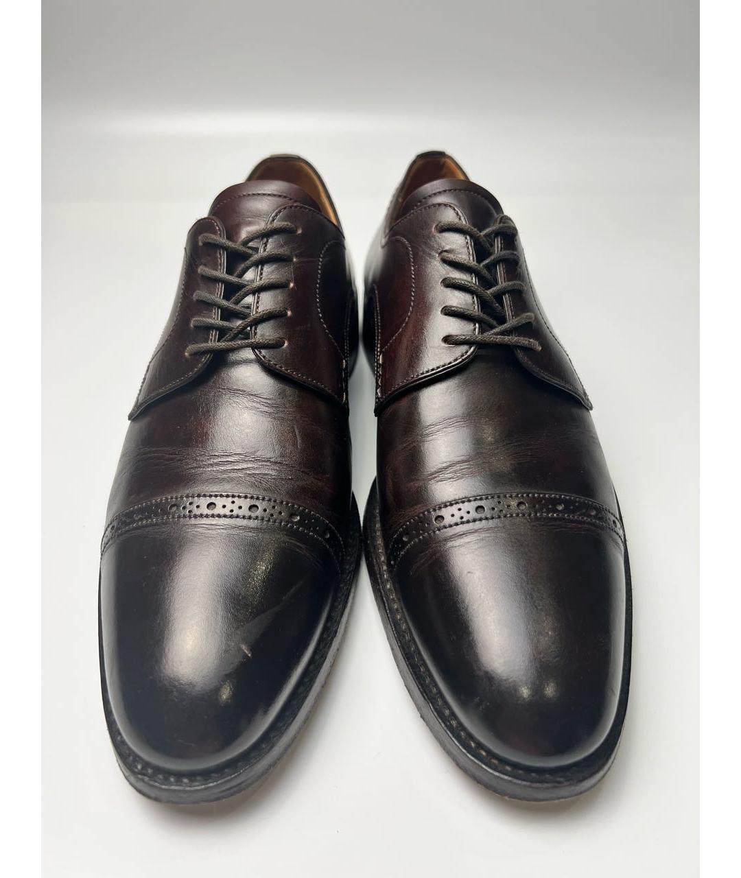 BALLY Коричневые кожаные туфли, фото 3