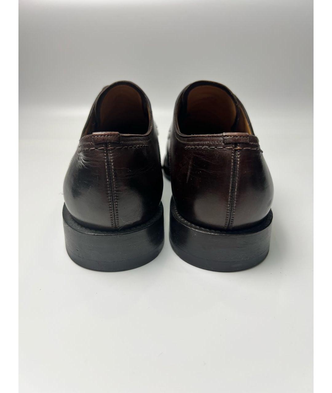 BALLY Коричневые кожаные туфли, фото 5