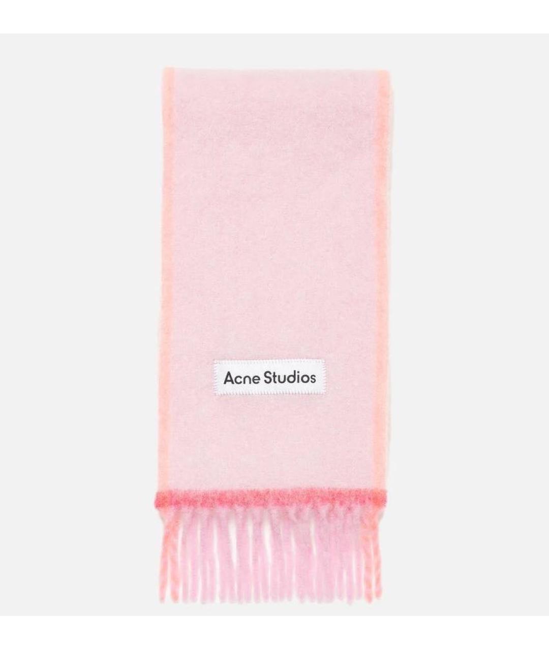 ACNE STUDIOS Мульти шерстяной шарф, фото 5