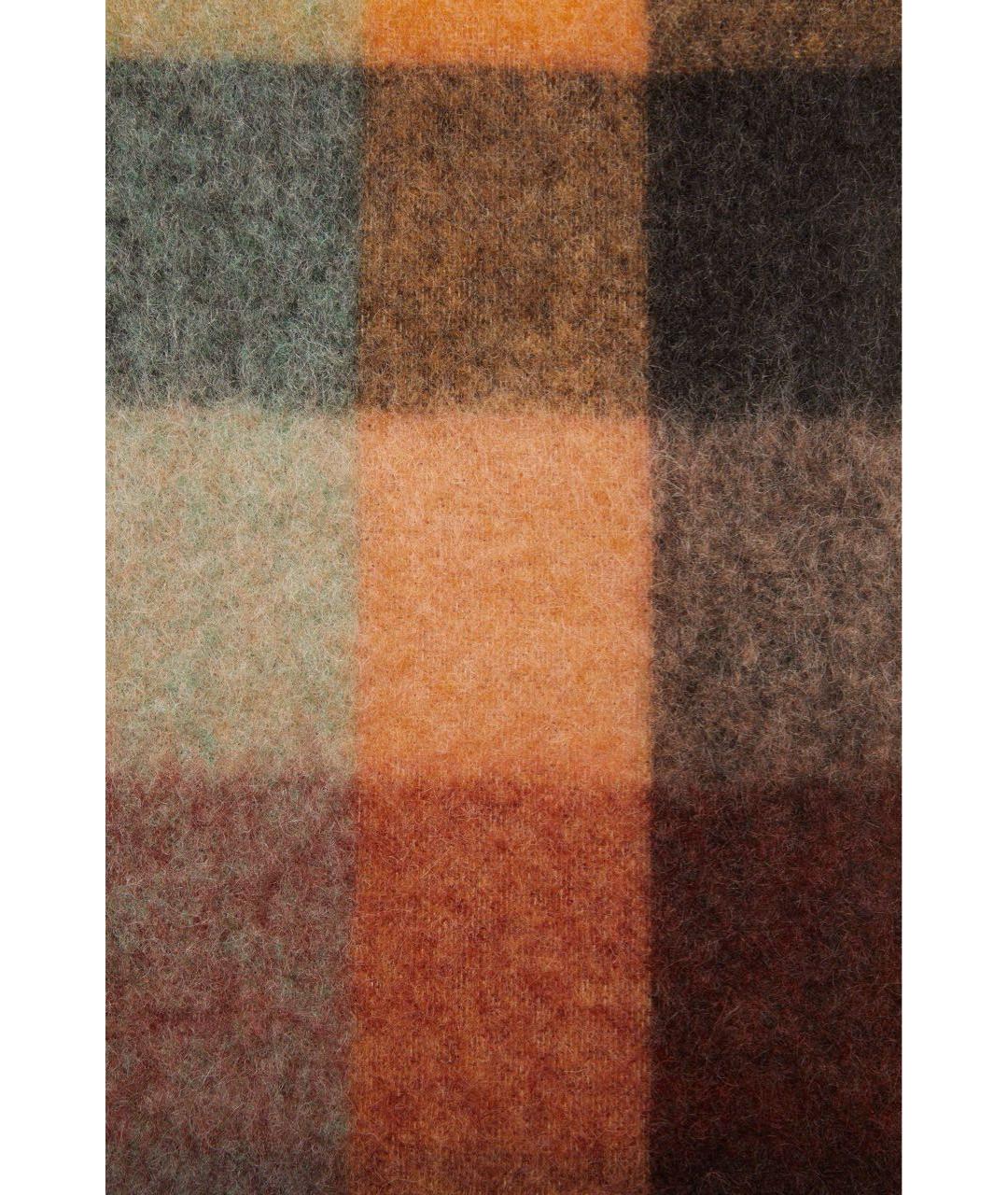 ACNE STUDIOS Мульти шерстяной шарф, фото 5