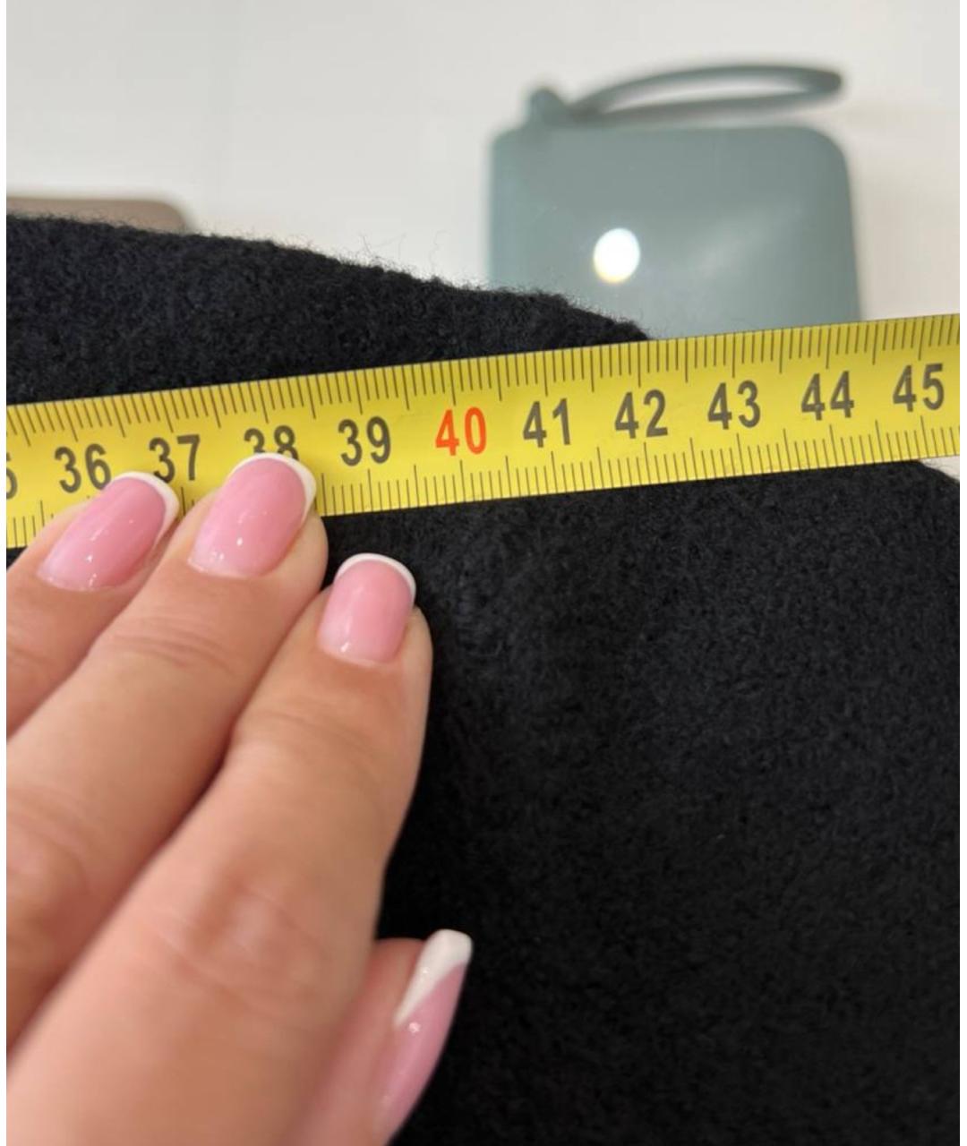 JIL SANDER Черное шерстяное платье, фото 8