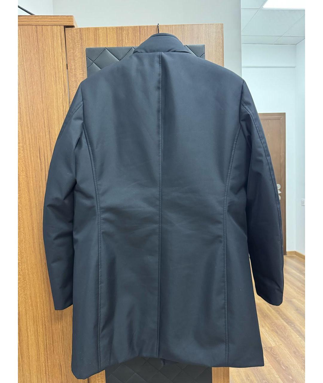 MOORER Темно-синяя полиэстеровая куртка, фото 5