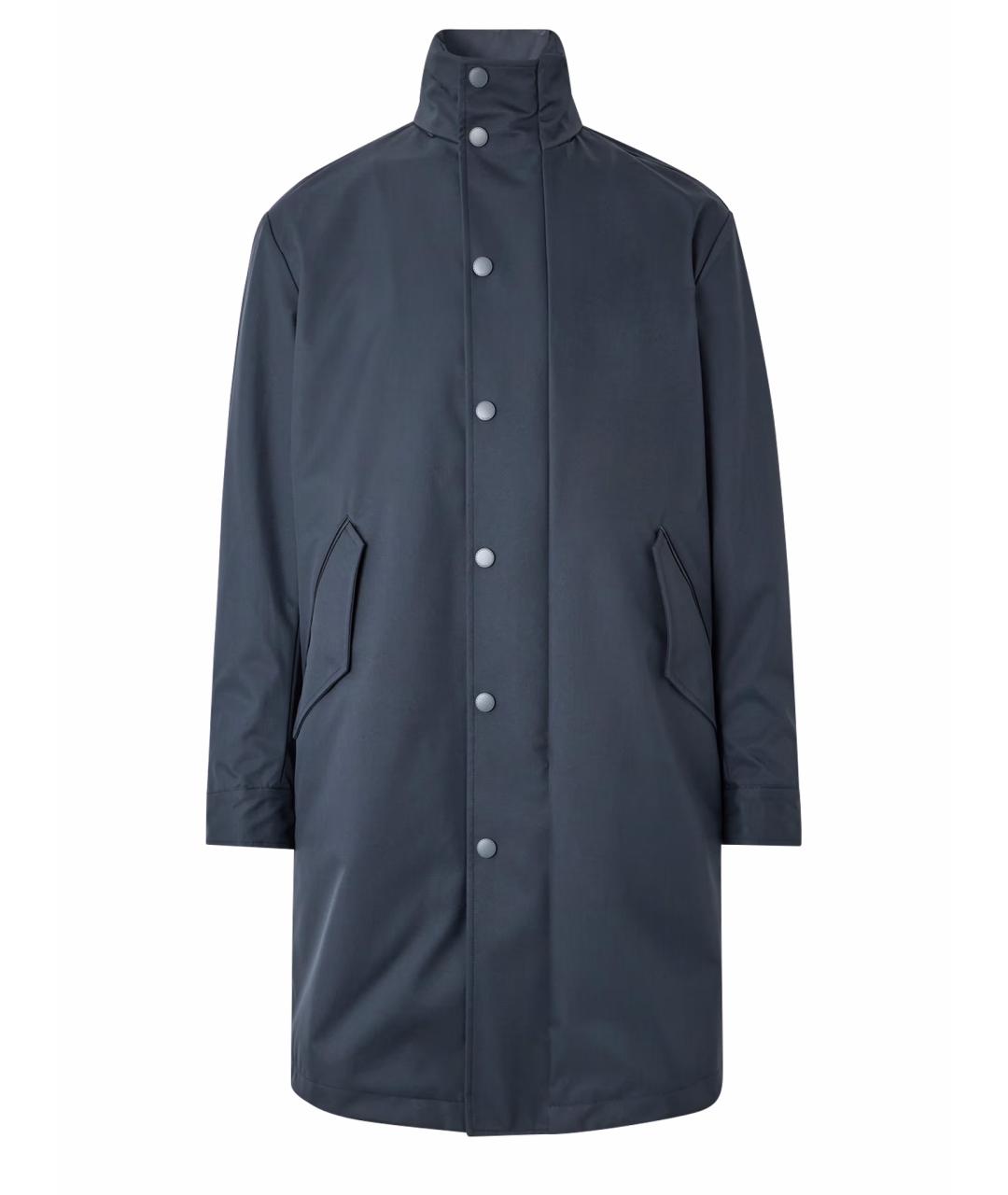 MOORER Темно-синяя полиэстеровая куртка, фото 1