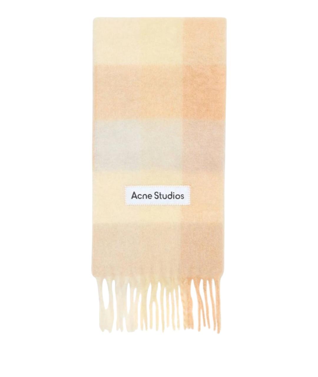 ACNE STUDIOS Мульти шерстяной шарф, фото 1