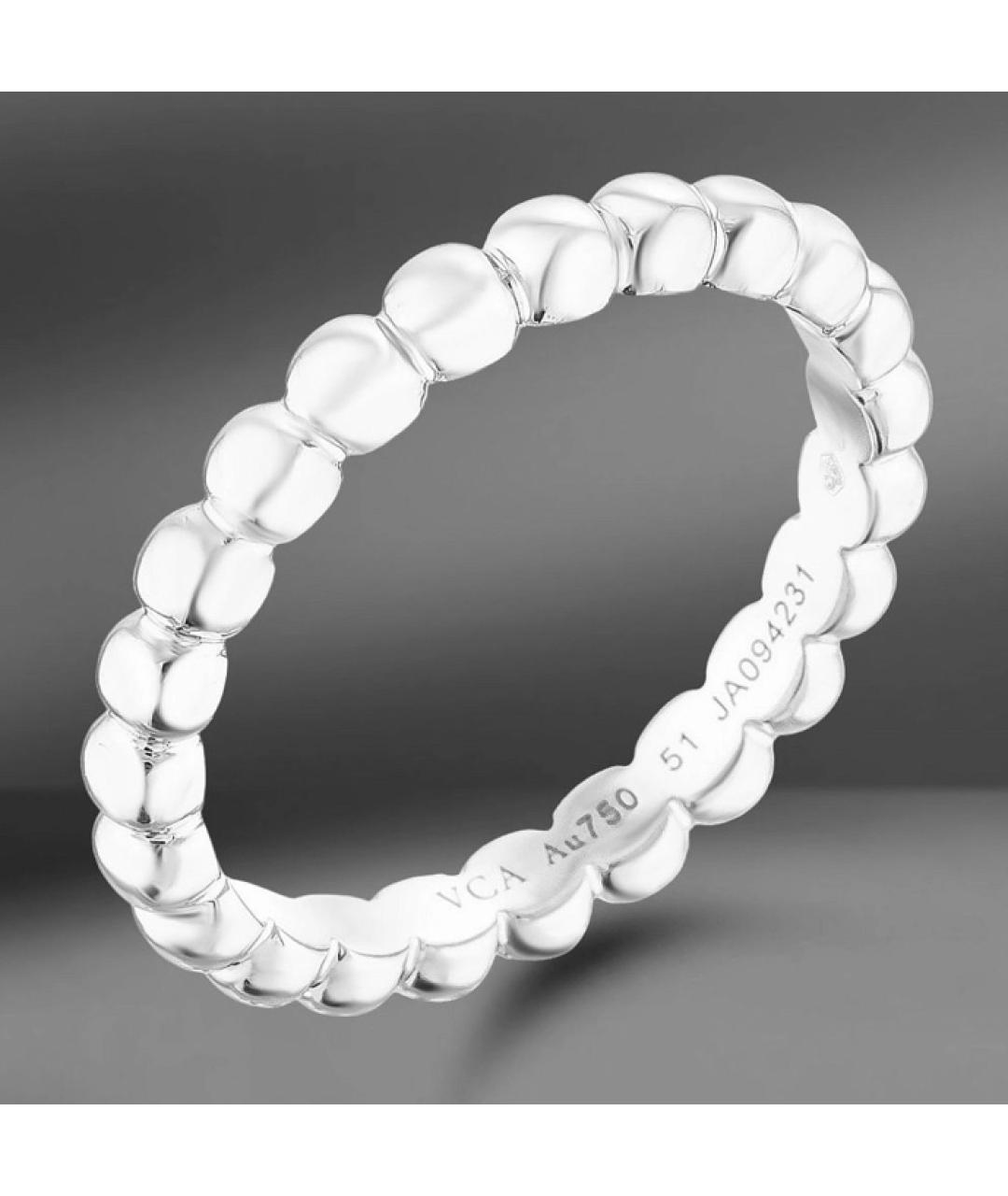 VAN CLEEF & ARPELS Серебряное кольцо из белого золота, фото 5