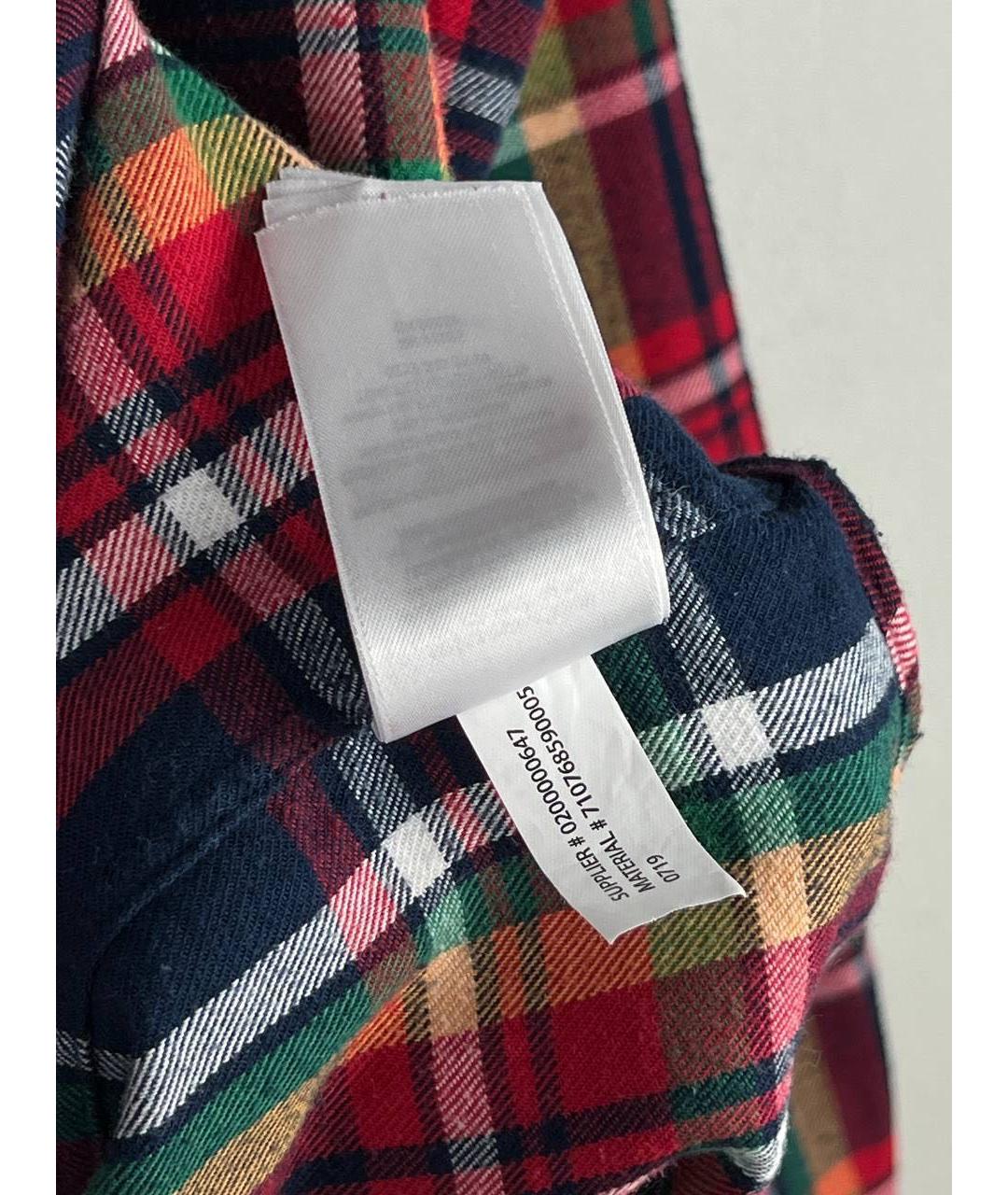 POLO RALPH LAUREN Мульти хлопко-полиэстеровая кэжуал рубашка, фото 6