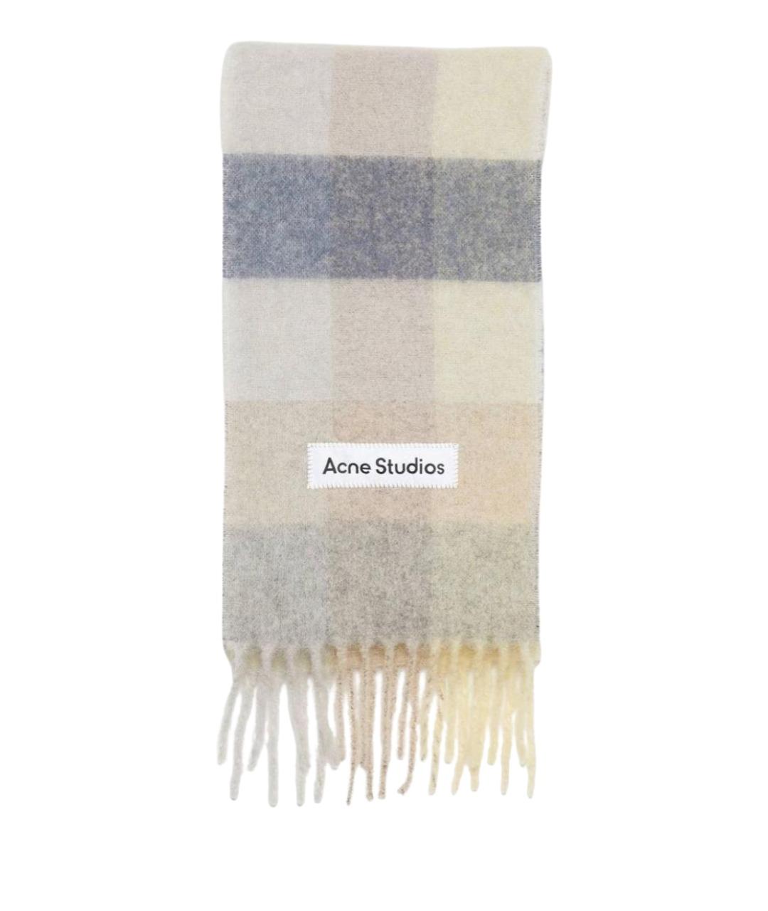 ACNE STUDIOS Мульти шерстяной шарф, фото 1